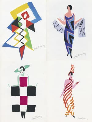 artist-sonia-delaunay: Fashion Illustration, Sonia Delaunaywww.wikiart.org/en/sonia-delaunay