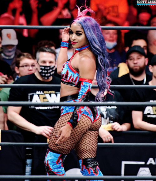 allelitewrestlings: KIERA HOGAN: AEW Dark Elevation, August 16, 2021 — photographed by Scott Lesh