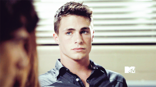 cumversatile:  teen heart-throb Colton Haynes … I understand why… 