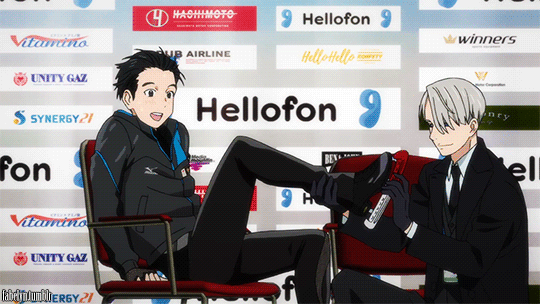 fabelyn:Yuuri & Victor now dating on Episode 08