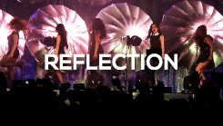 loveswithoutreasons: the reflection tour setlist