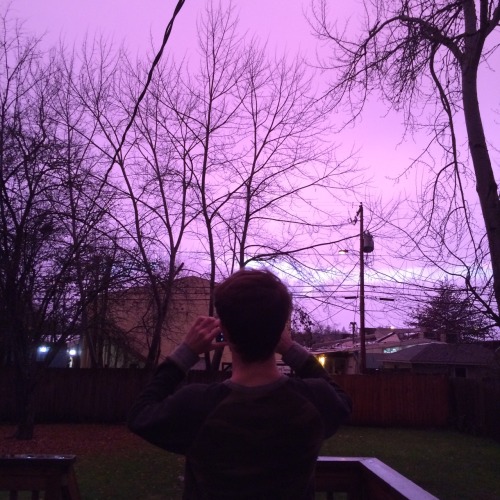 marcphun:What happened to the sky? // Finals week apocalypse
