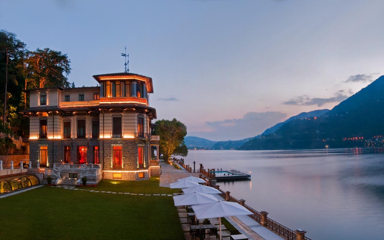 laterooms:  The beautiful 5* Casta Diva Resort on the shores of Lake Como, Italy.A