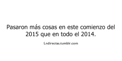 Muchas.