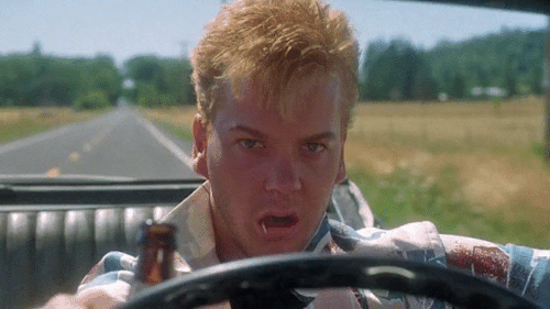 Tribute to a young and dark Kiefer Sutherland - Stand by Me (Rob Reiner - 1986)- The Lost Boys (Joel