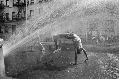 joeinct: Gymnastics on West 114th Street, Photo by Chester Higgins Jr., NYT, 1982