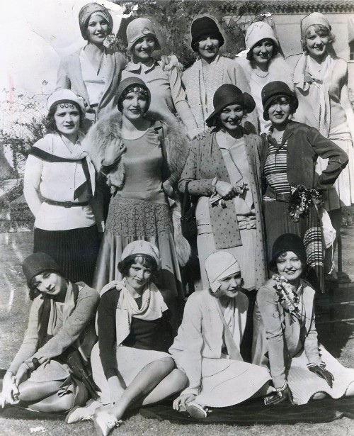 olivethomas:  Wampas baby stars of 1929 From Left to right- Loretta Young, Josephine Dunn, Jean Arth