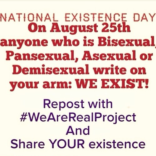 thehappilymarriedasexual: can this be international existence day? us canadian aces and such want to