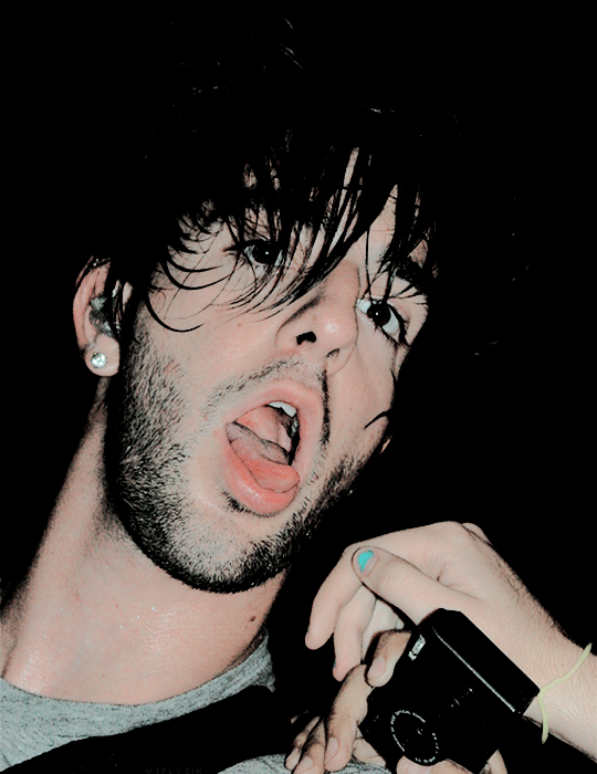  anonymous asked: 9 pics of jack barakat with his tongue out pls 