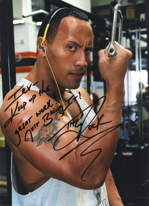 lovedwaynejohnson:  Dwayne Johnson Workout Part 3  How can I be like this guy?