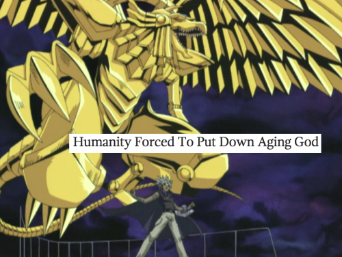 meggannn:  yugioh dm + onion headlines (7) 