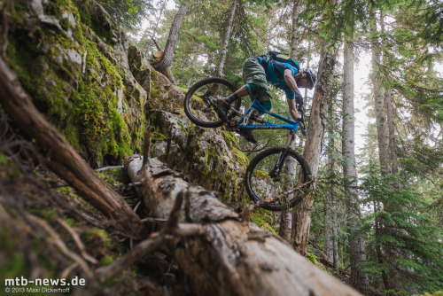 einerundesache:  Max Schumann, Gargamel Trail, Whistler. Pic by Maxi Dickerhoff.