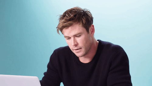 Source : Chris Hemsworth Goes Undercover On Youtube, Twitter And Quora | Gq