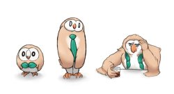 retrogamingblog:  Rowlet’s Evolution by