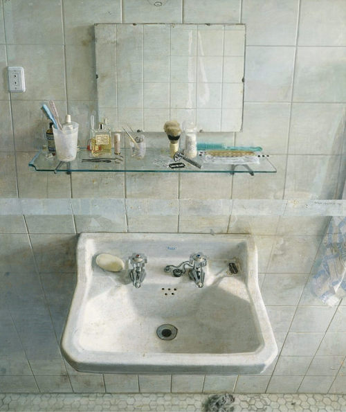bobbygio:Antonio López - Sink and Mirror [1967]