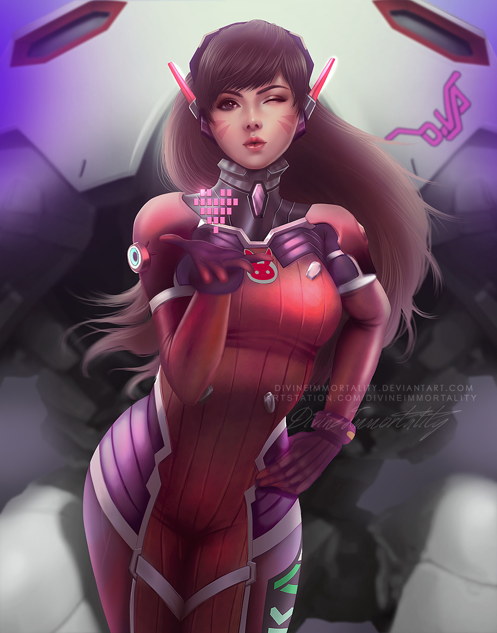 divineimmortalityart:  Commissioned artwork for Mark through Instagram  For more