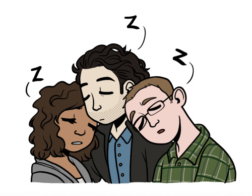 Mobylace:some Of My Favorite Supernatural Trios!  - Annie, Mitchell, And George