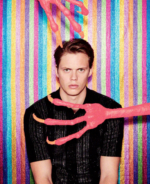itcentral:Bill Skarsgård for Dazed Magazine.