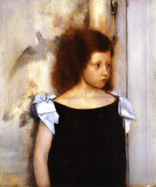 Ferdinand Khnopff: Gabrielle Braun, 1886.