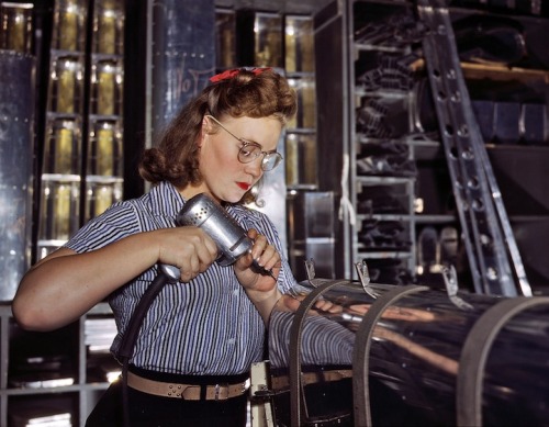 wellesleyunderground:Restored Kodachrome photos from Library of Congress archives. Woah.We usually v