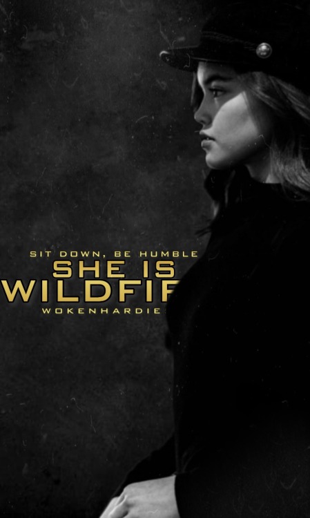 wokenhardies: She Is Wildfire - CoverOnce upon a time, long before Amber Talbot was even born, there