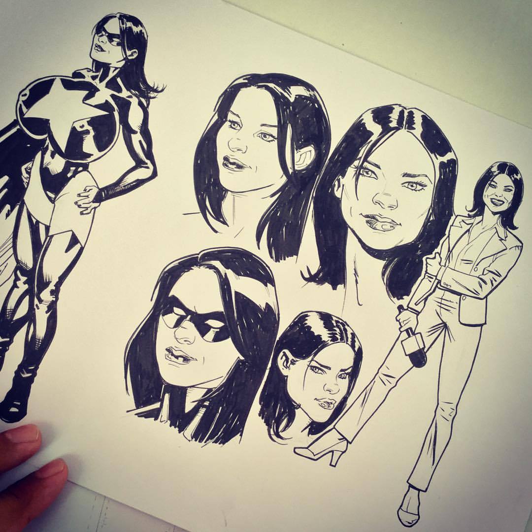 mvitacca:  Character page #sketch #mvitacca #newproject #test #drawing #comics  (presso