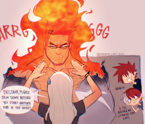 stormcallart:A roundup of all my current YuueiTeacher!Endeavor art… I didn’t realize I’ve drawn so m