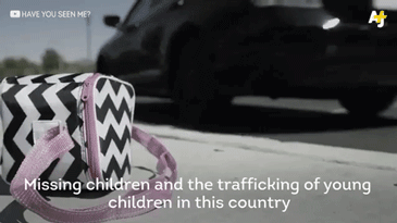 This dancer is using movement to raise awarness about missing children.
