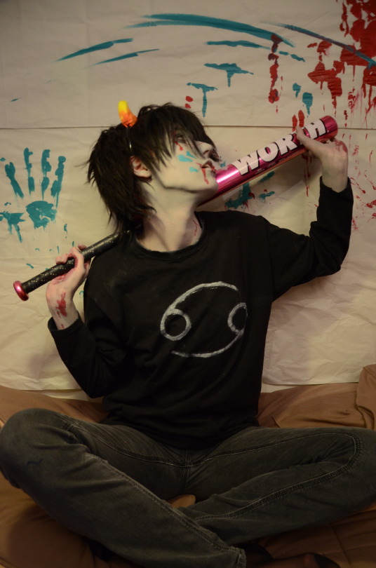 Karkat Vantas Cosplay, From The Webcomic Homestuck By Hussie.