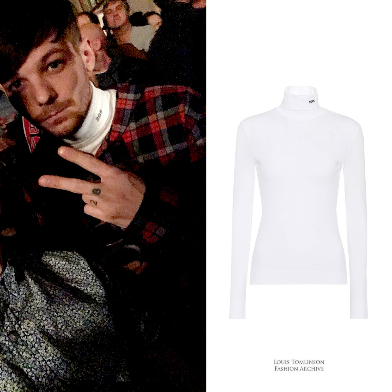 Collar “Faith in the future” - Louis Tomlinson