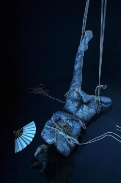 thevertigonetwork:Shibari &amp; Photo Daniel NguyenModel  Céline   