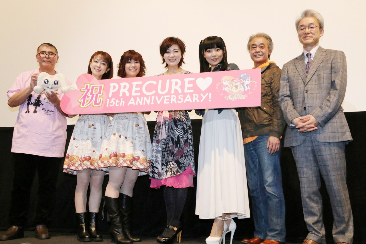 himanji:    プリキュア：15周年でキュアブラック役の本名陽子が感涙　「感無量」