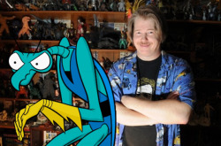 chromelesbian:  herochan:  R.I.P. Clay Martin Croker (1962 – 2016) C. Martin Croker was best known for voicing Zorak &amp; Moltar on Space Ghost Coast to Coast. In addition to being the show’s principal animator, it was also his idea to have Zorak