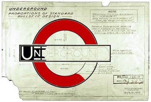 typeworship:  Happy Birthday Johnston and the London Underground This week London