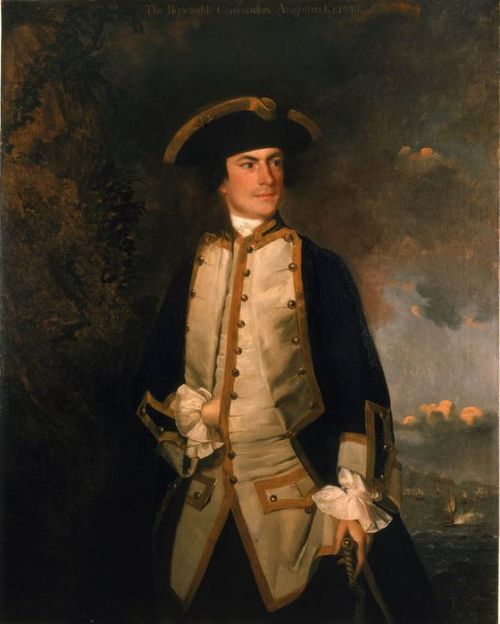 Commodore the Honourable Augustus Keppel, 1749, Joshua ReynoldsMedium: oil,canvas