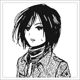 erwinsmth:  12 days of snk ✦ favorite female {1/?} Mikasa Ackerman             