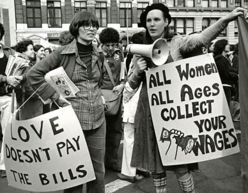 “LOVE DOESN’T PAY THE BILLS” – “ALL WOMEN - ALL AGES - COLLECT YOUR WA