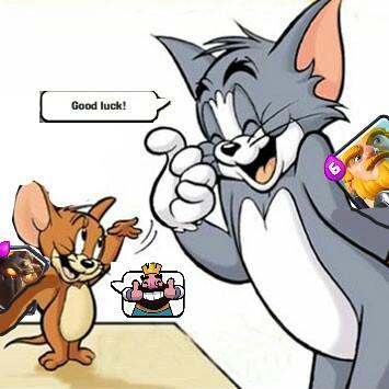 My 2 favorite things are in this picture - Clash Royale and Tom And Jerry. What’s your favorit