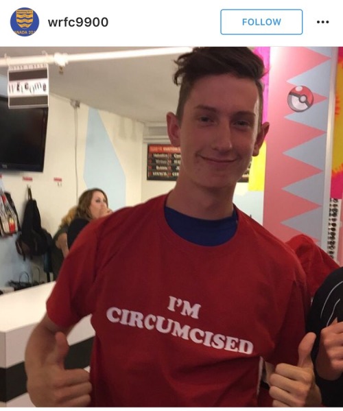 uncut2cut:  circumcisedperfection:  I love it when a man is proudly circumcised!!  I’m gonna get one that says uncircumcised then when I get circumcised I can just cross out the ‘un’ part.