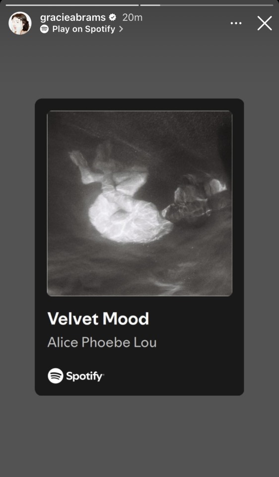 OH. MY. GOD. Gracie Just Posted This Song On Her Stories And It Mentions A Volcano Erupting And Stars