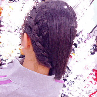 ♡機械的編み込み？？♡浜浦彩乃｜こぶしファクトリー オフィシャルブログ Powered by Ameba