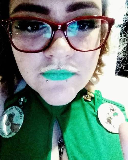 Porn My #guinnesstache on Patty’s day! #makeup photos