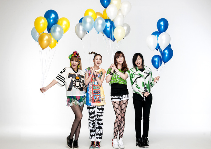 South Korean girl group 2NE1