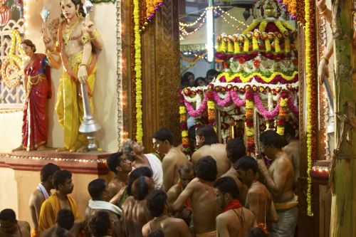 Temple procession, Mangalore, Karnataka