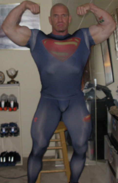 Geared up Muscle Boy