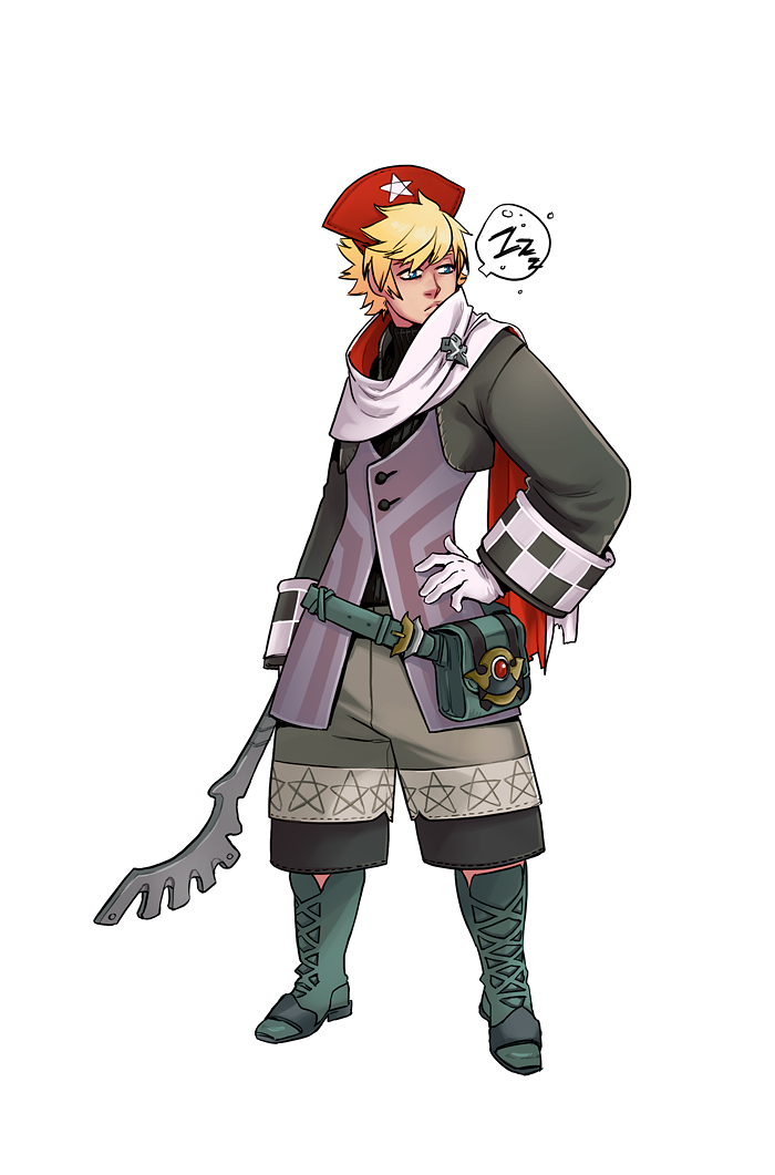 malefishe:  The final and colourized version of   this KH characters as classic FF