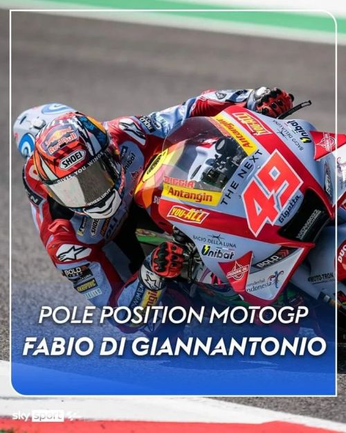 🔥 DIGGIA POLE AL MUGELLOOOOO
🇮🇹 C’è un po’ di MotoGP in questa Italia
LIVE ➡ https://bit.ly/MotoGPMugello_
https://www.instagram.com/p/CeGlidtI5uM_gQpRb-baJ_vHxobY4l02uwNzSU0/?igshid=NGJjMDIxMWI=