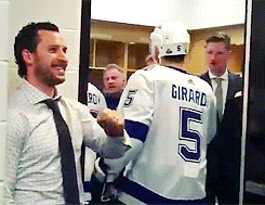 Cally in the latest #BoltsWin video is everything.