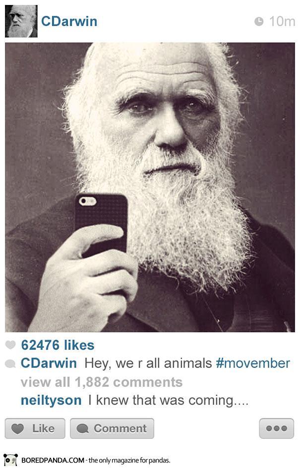 fer1972:  If Instagram existed in History by the creative guys of Histagrams (on