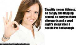 Permanent Chastity Captions